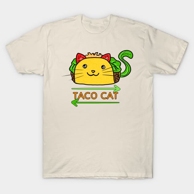 Taco Cat Backwards is Taco Cat T-Shirt by OceanicBrouhaha